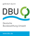 DBU Logo gefoerdert druch